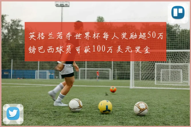 英格兰若夺世界杯每人奖励超50万镑巴西球员可获100万美元奖金